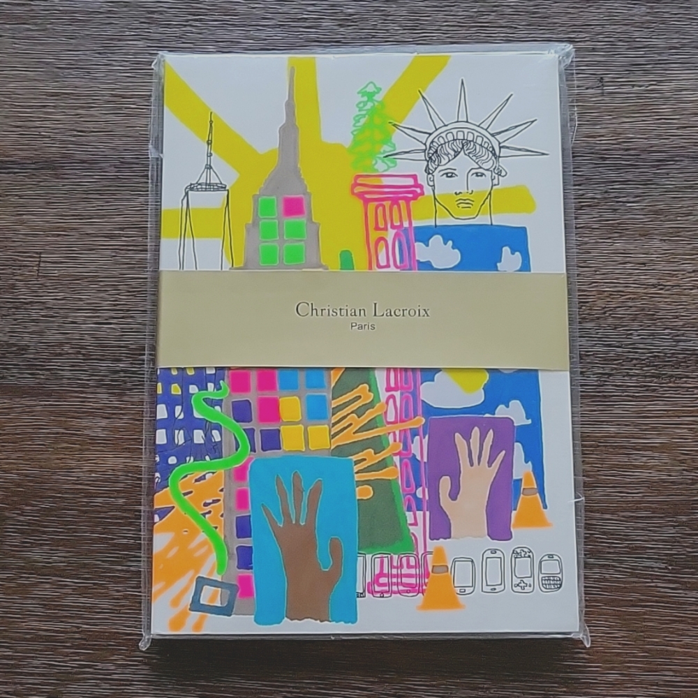 Authentic Christian Lacroix Paris A5 Notebook